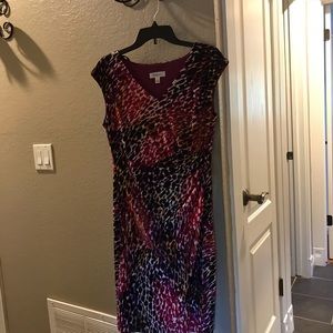 Mock Wrap Dress